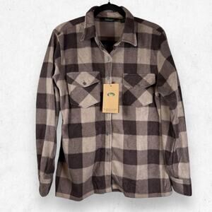 Stillwater Supply Co. Women's Size M LTMauve Color Fleece Shirt NWT